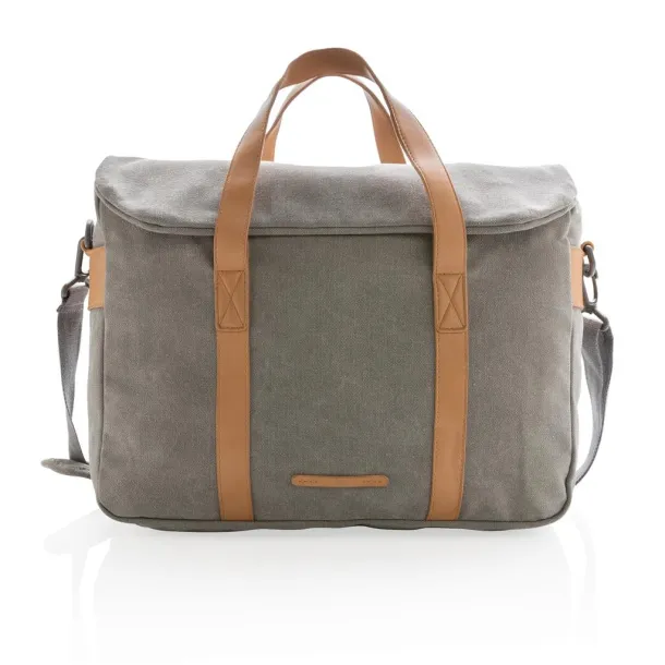  Platnena torba za laptop, 15.6” - XD Collection Siva