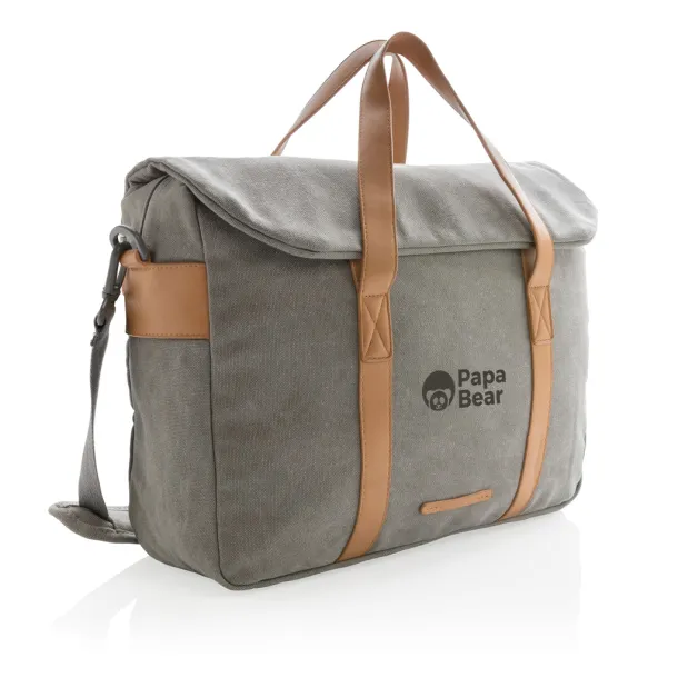  Platnena torba za laptop, 15.6” - XD Collection Siva