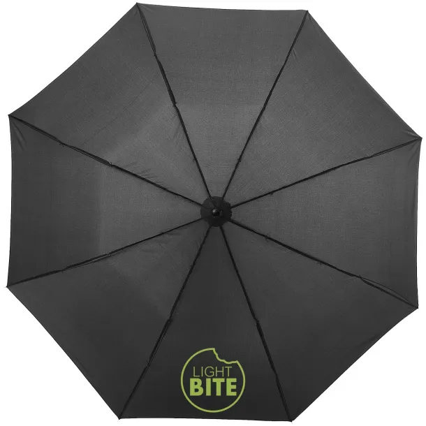 Oho 20" foldable umbrella - Unbranded Solid black