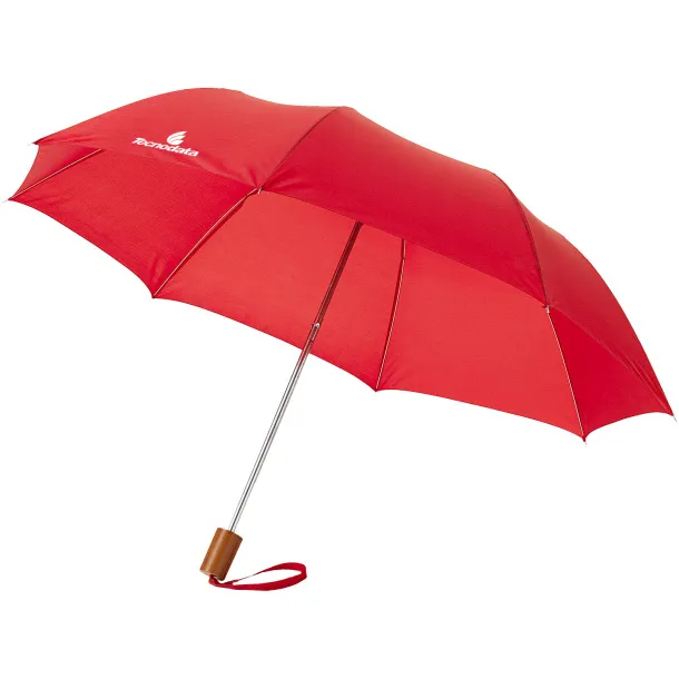 Oho 20" foldable umbrella - Unbranded Red