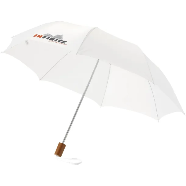 Oho 20" foldable umbrella - Unbranded White