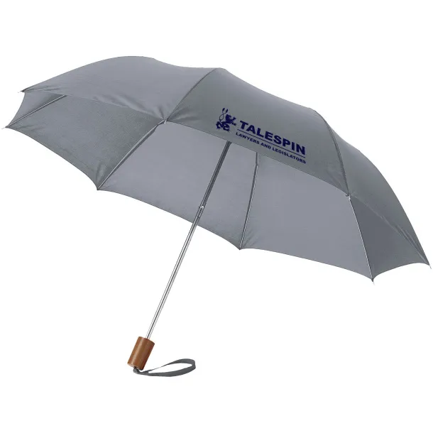 Oho 20" foldable umbrella Grey