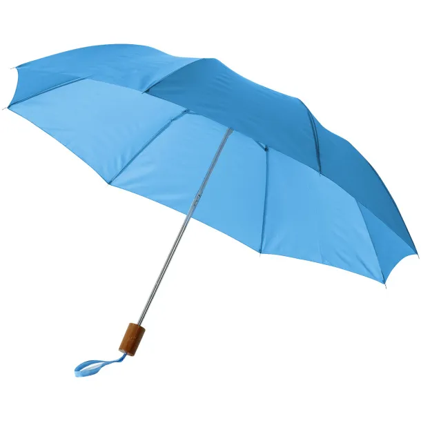 Oho 20" foldable umbrella - Unbranded Process blue