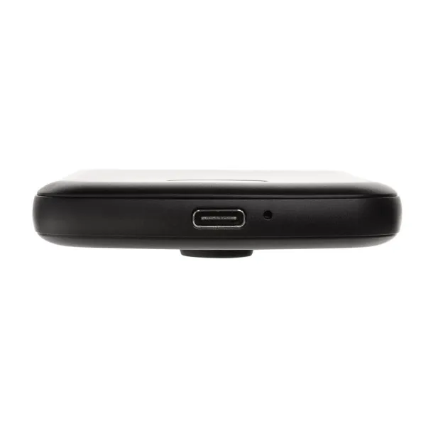  MagBoost magnetna prijenosna baterija od RCS reciklirane plastike - 15 W, 5 000 mAh - XD Collection Crna