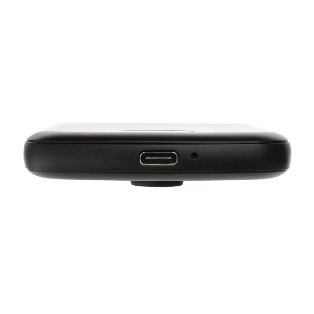  MagBoost magnetna prijenosna baterija od RCS reciklirane plastike - 15 W, 5 000 mAh - XD Collection Crna