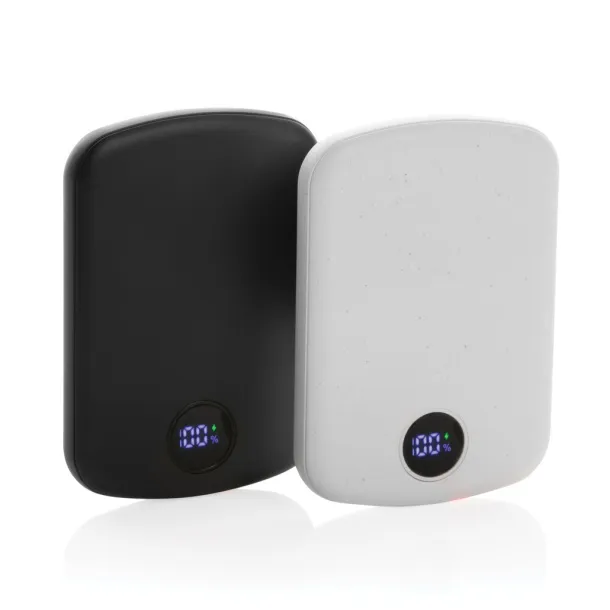  MagBoost magnetna prijenosna baterija od RCS reciklirane plastike - 15 W, 5 000 mAh - XD Collection Crna