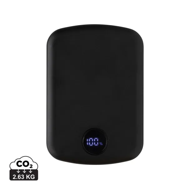  MagBoost magnetna prijenosna baterija od RCS reciklirane plastike - 15 W, 5 000 mAh - XD Collection Crna