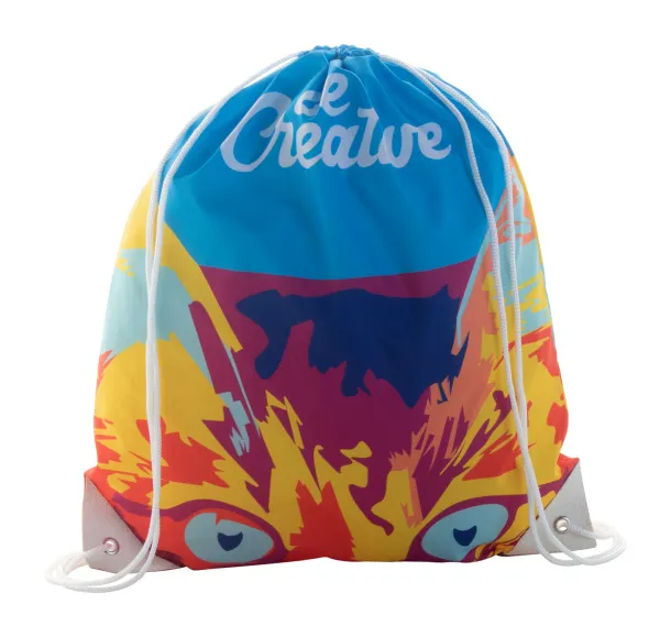 CreaDraw Plus custom drawstring bag White