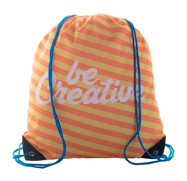 CreaDraw Plus custom drawstring bag Blue White