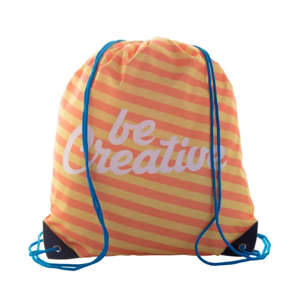 CreaDraw Plus custom drawstring bag Blue White