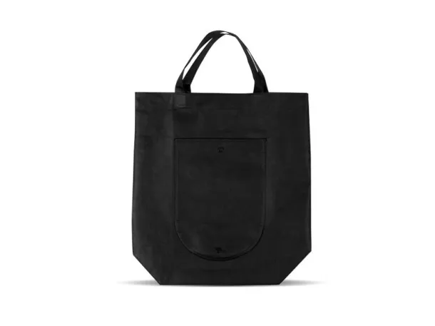 PACKETA non woven foldable shopping bag - BRUNO Black