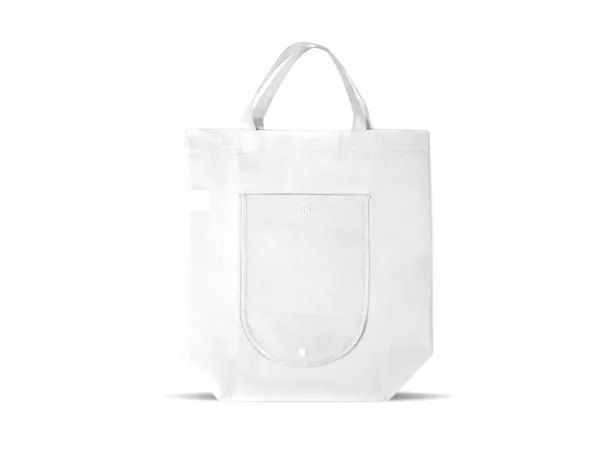 PACKETA non woven foldable shopping bag - BRUNO White