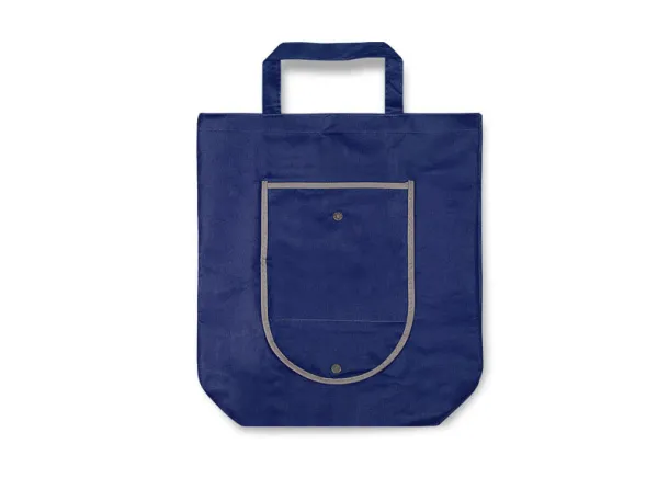 PACKETA non woven foldable shopping bag - BRUNO Blue