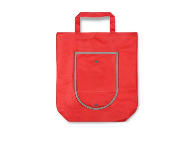 PACKETA non woven foldable shopping bag - BRUNO Red