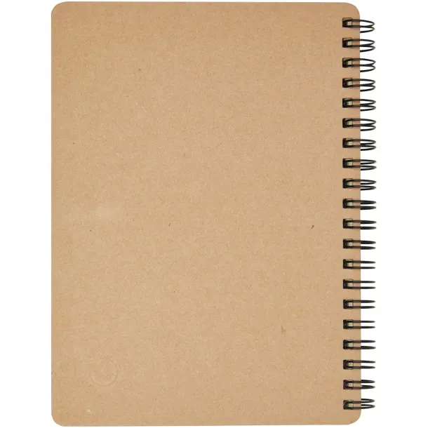 Priestly recycled notebook with pen Natural Red