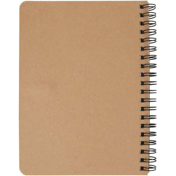 Priestly recycled notebook with pen Heather green Natural