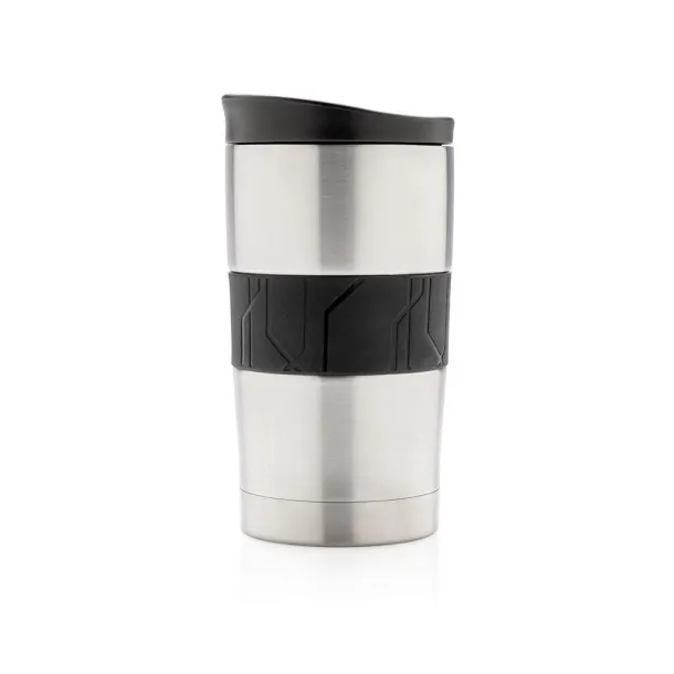  Dishwasher safe vacuum coffee mug - XD Collection Silver 