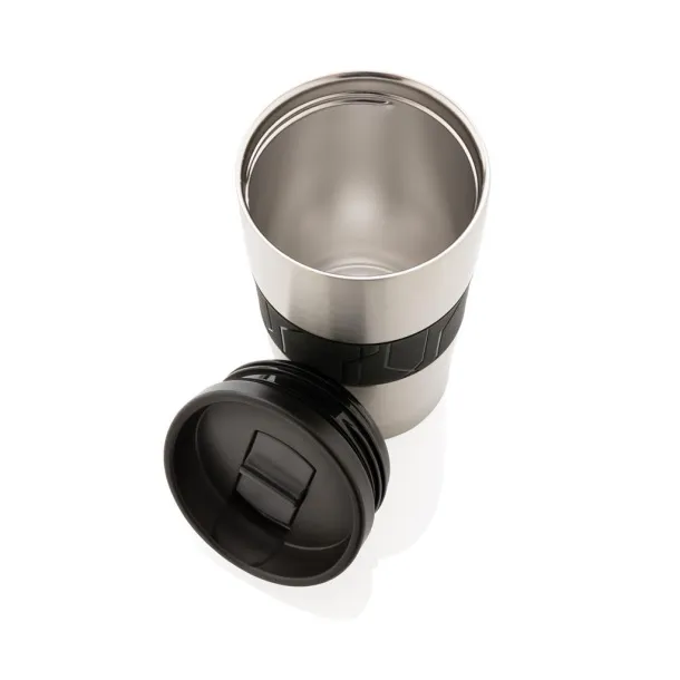  Dishwasher safe vacuum coffee mug - XD Collection Silver 