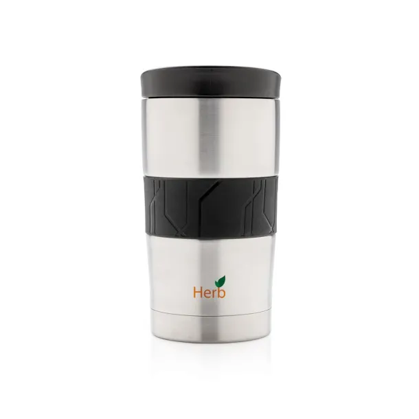  Dishwasher safe vacuum coffee mug - XD Collection Silver 