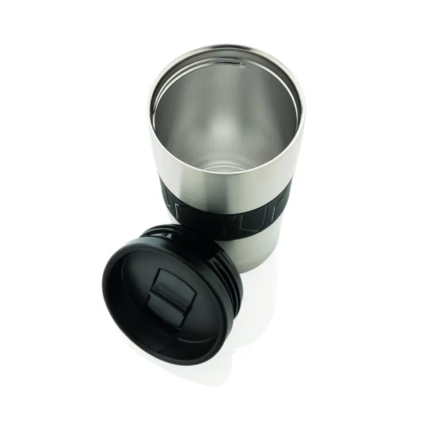  Dishwasher safe vacuum coffee mug - XD Collection Silver 