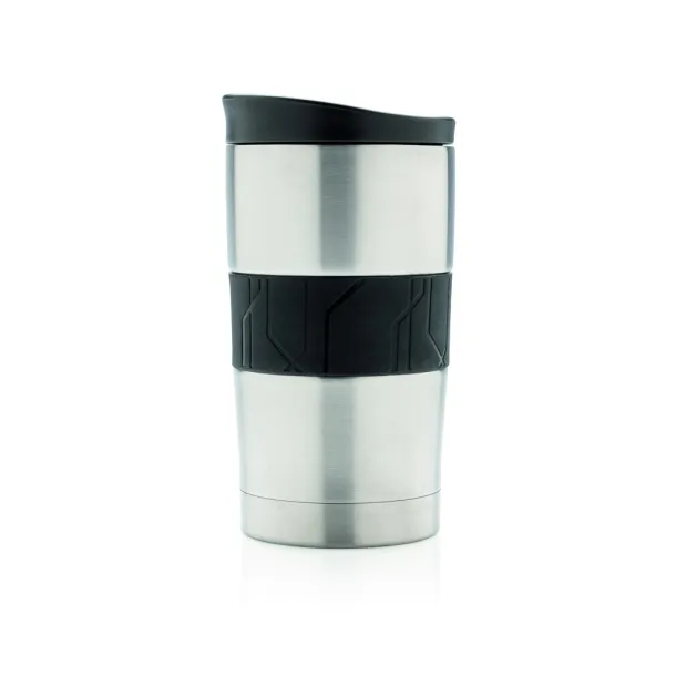  Dishwasher safe vacuum coffee mug - XD Collection Silver 