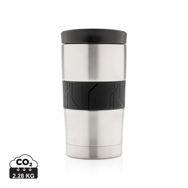  Dishwasher safe vacuum coffee mug - XD Collection Silver 