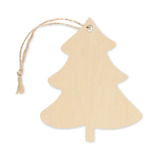 KIVA Christmas ornament tree Wood