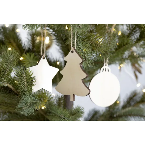 KIVA Christmas ornament tree Wood