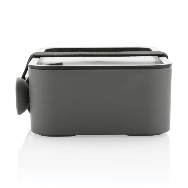  GRS RPP kutija za hranu s 2u1 žlicom i vilicom, 1,2 L - XD Collection Cool Grey 9