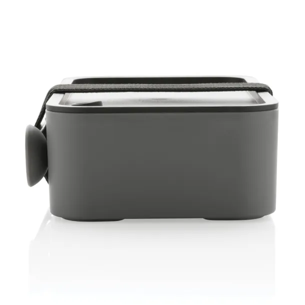  GRS RPP kutija za hranu s 2u1 žlicom i vilicom, 1,2 L - XD Collection Cool Grey 9