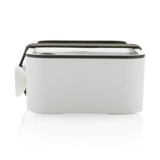  GRS RPP lunch box with spork - XD Collection White 