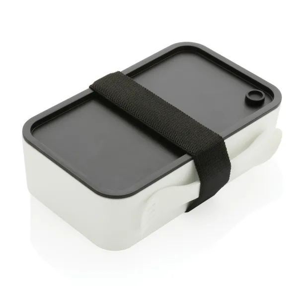  GRS RPP lunch box with spork - XD Collection White 