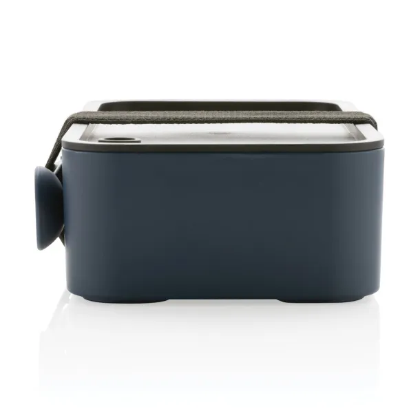  GRS RPP kutija za hranu s 2u1 žlicom i vilicom, 1,2 L - XD Collection navy