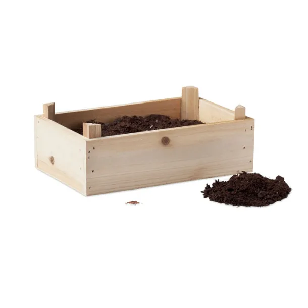 STRAWBERRY Strawberry kit in wooden crate Wood