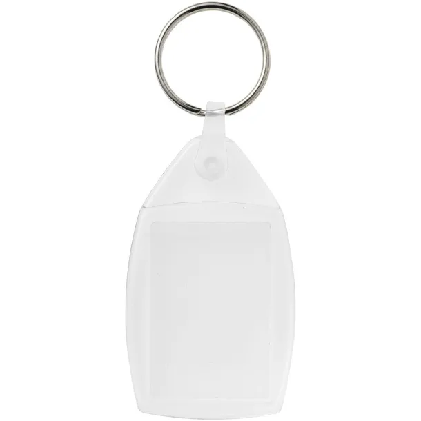 Lita P6 keychain with plastic clip - Unbranded White