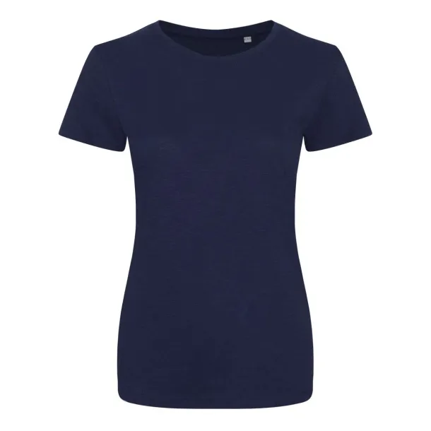  GIRLIE SLUB T - 160 g/m² - Just Ts Slub Navy