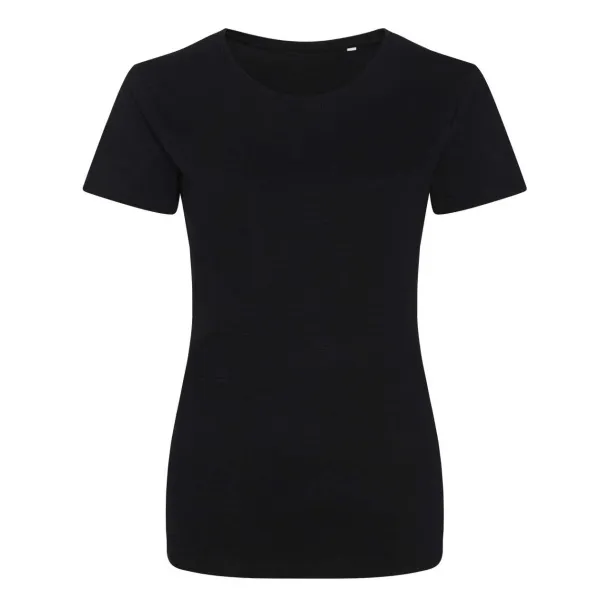  GIRLIE SLUB T - 160 g/m² - Just Ts Solid Black