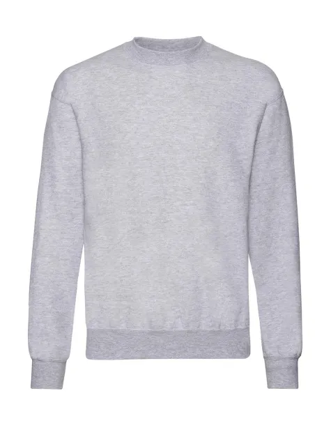  Klasični pulover, 280 g/m² - Fruit of the Loom Heather Grey