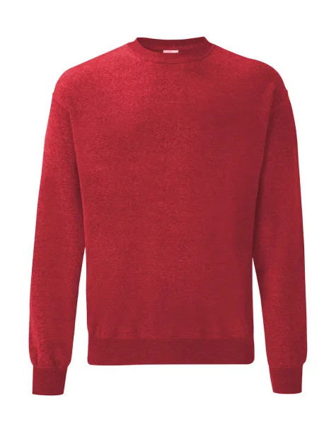  Klasični pulover, 280 g/m² - Fruit of the Loom Heather Red