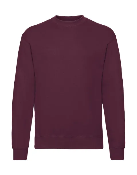 Klasični pulover, 280 g/m² - Fruit of the Loom burgundac