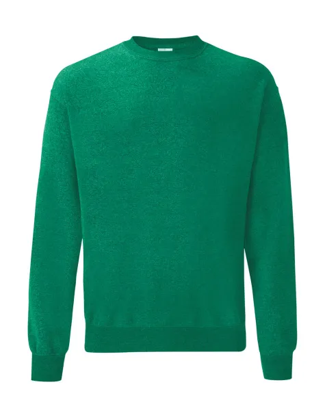  Klasični pulover, 280 g/m² - Fruit of the Loom Heather Green