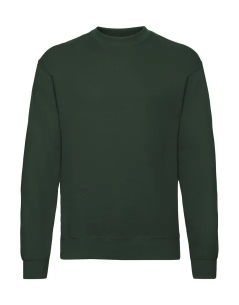  Klasični pulover, 280 g/m² - Fruit of the Loom Zelena