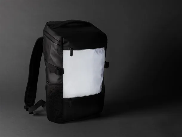  Reflektrirjući ruksak za laptop, 15.6" - XD Collection Crna