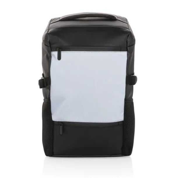  Reflektrirjući ruksak za laptop, 15.6" - XD Collection Crna