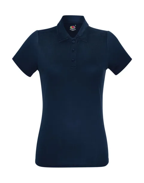  Ženska sportska polo majica, 140 g/m² - Fruit of the Loom Deep Navy