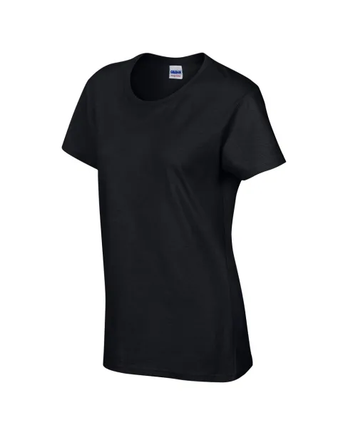  HEAVY COTTON™ ženska majica kratkih rukava od teškog pamuka, 180 g/m2 - Gildan Crna