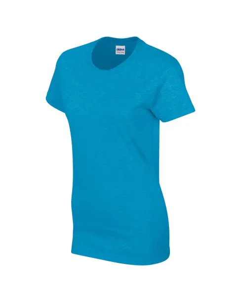  HEAVY COTTON™ ženska majica kratkih rukava od teškog pamuka, 180 g/m2 - Gildan Heather Sapphire