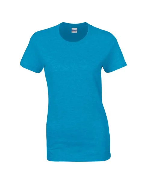  HEAVY COTTON™ ženska majica kratkih rukava od teškog pamuka, 180 g/m2 - Gildan Heather Sapphire