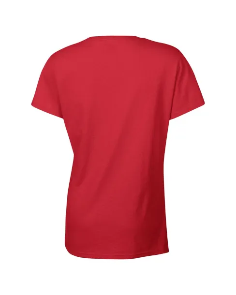  HEAVY COTTON™ ženska majica kratkih rukava od teškog pamuka, 180 g/m2 - Gildan Crvena