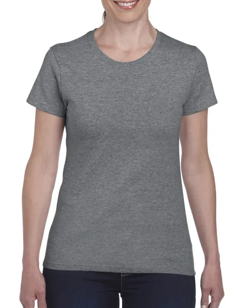  HEAVY COTTON™ ženska majica kratkih rukava od teškog pamuka, 180 g/m2 - Gildan Graphite Heather
